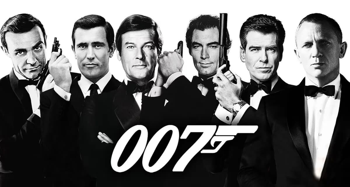 Kompletna lista filmów o Bondzie: 25 tytułów od Dr No po No Time to Die Kompletna lista filmów o Bondzie: 25 tytułów od Dr No po No Time to Die
